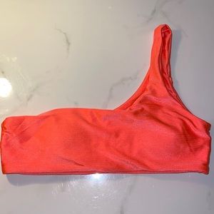 One shoulder bikini top